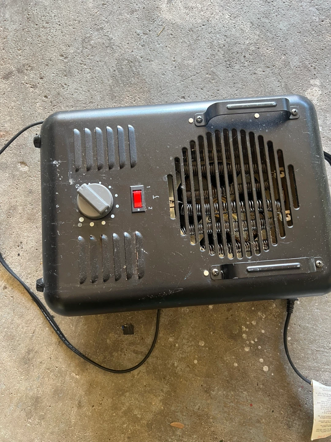 Fan Forced Electric Heater 1500W for basement