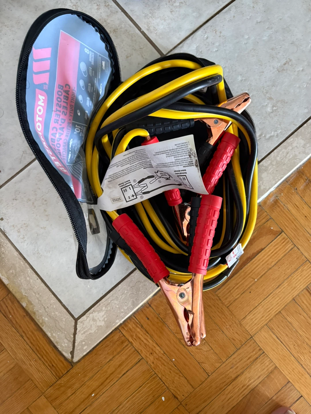 Motomaster Booster Cables
