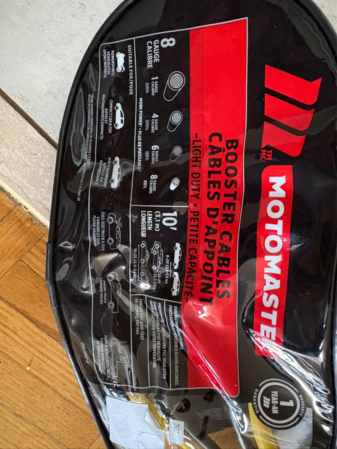 Motomaster Booster Cables - photo 3