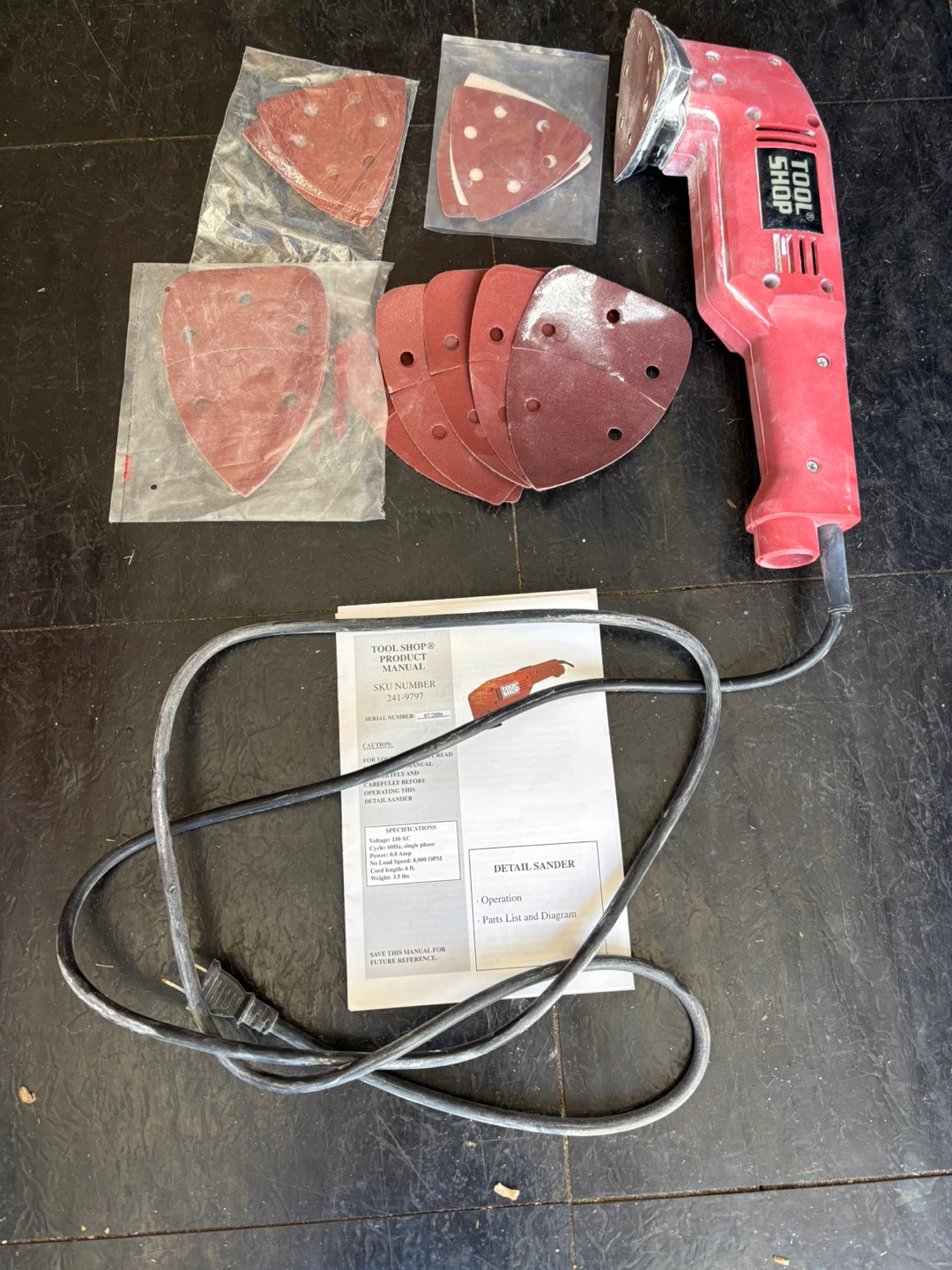 Corded Electric sander - used