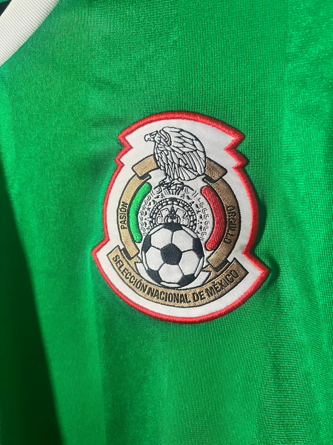 Retro Adidas Mexico National Team Soccer Jersey - photo 4