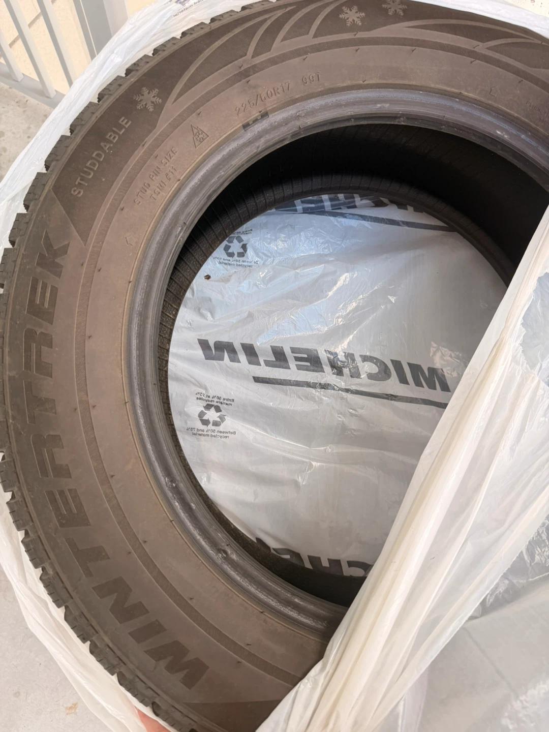 Wintrek Studdable Winter Tire 225/60R17 - photo 4