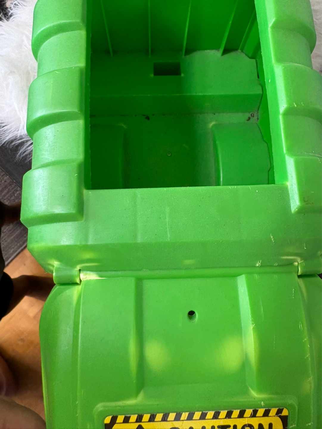 Green Toy Garbage Truck - photo 4
