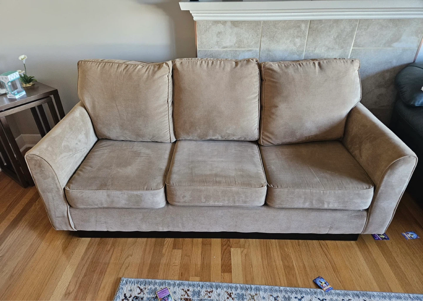 Tan 3-Seater Sofa