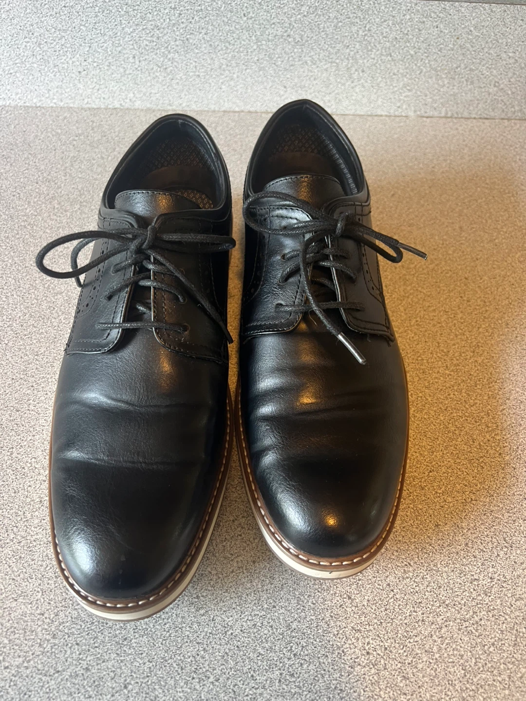 Cole Haan black leather dress shoe
