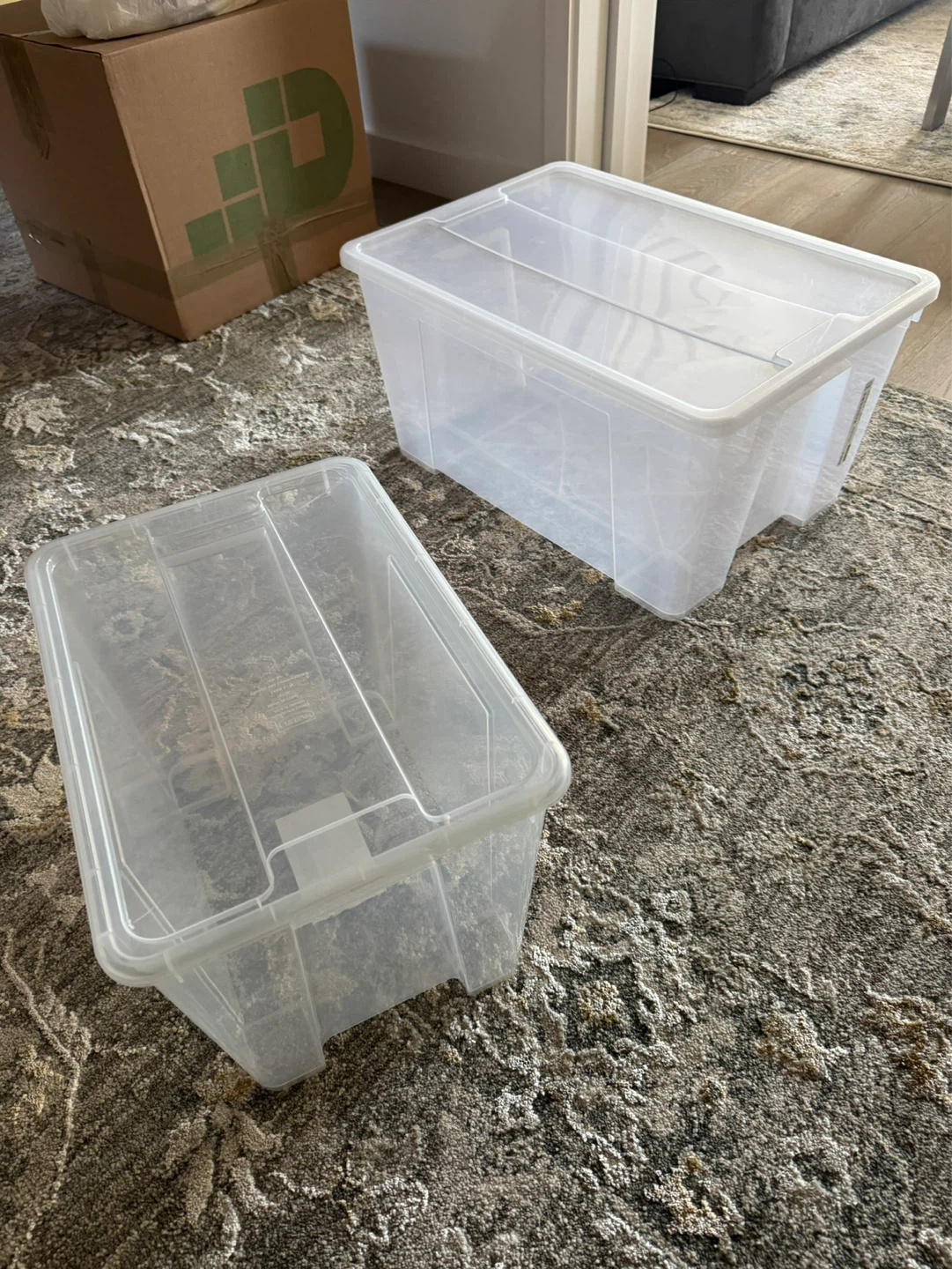 IKEA SAMLA Storage Boxes x2 FREE!