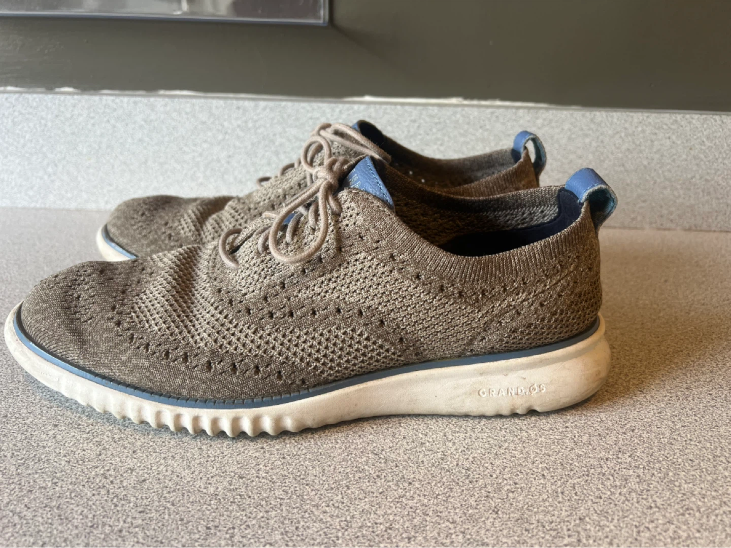 Cole Haan Zerogrand Wingtip Oxford Knit Shoes