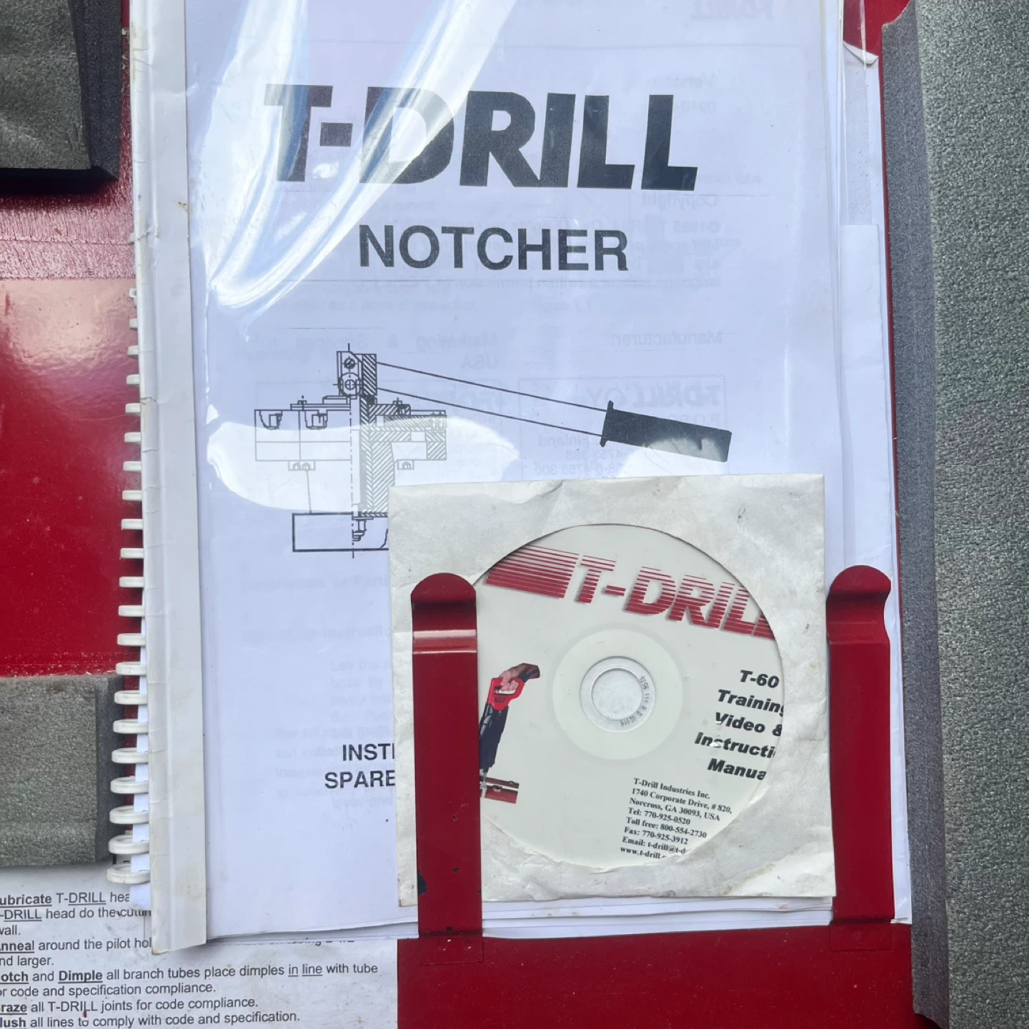 T-Drill 60 Notcher Tool Kit with Case - photo 3