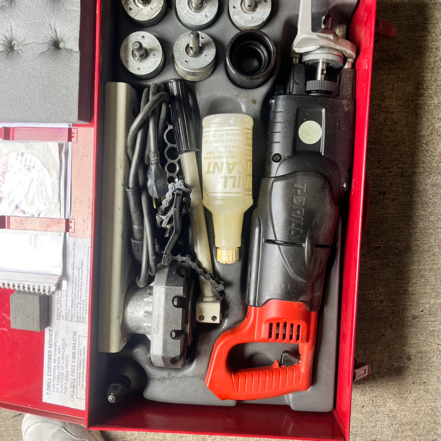 T-Drill 60 Notcher Tool Kit with Case