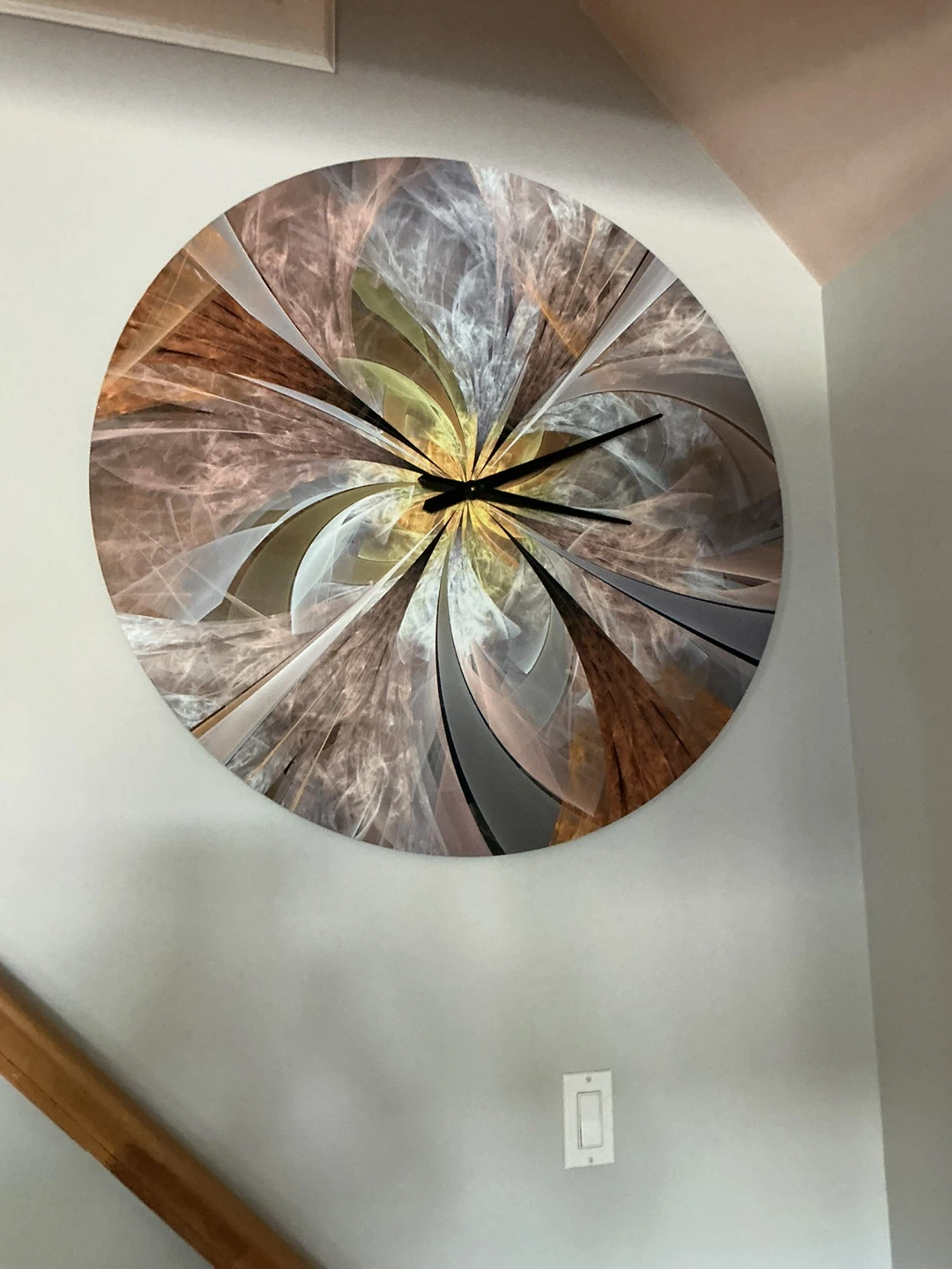 38" around silent non ticking MDF WALL CLOCK - photo 5