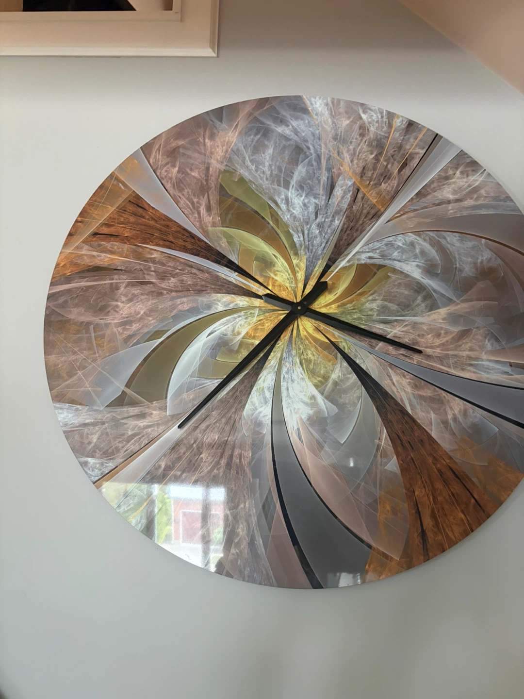 38" around silent non ticking MDF WALL CLOCK - photo 4