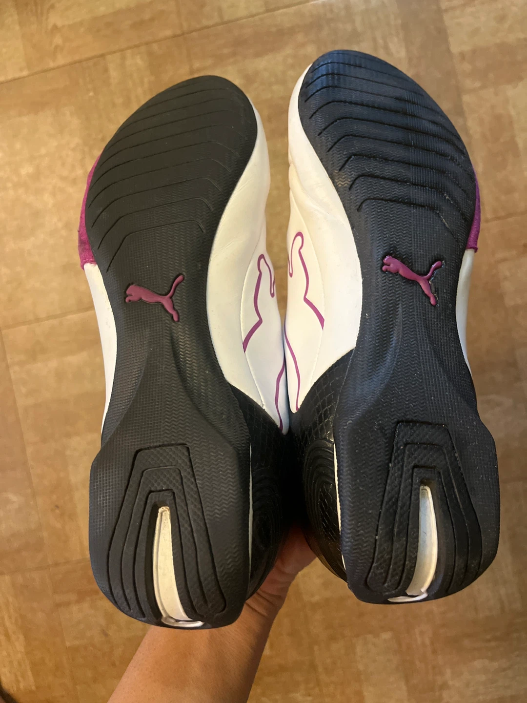 Puma White & Purple Future Cat Shoes - photo 5