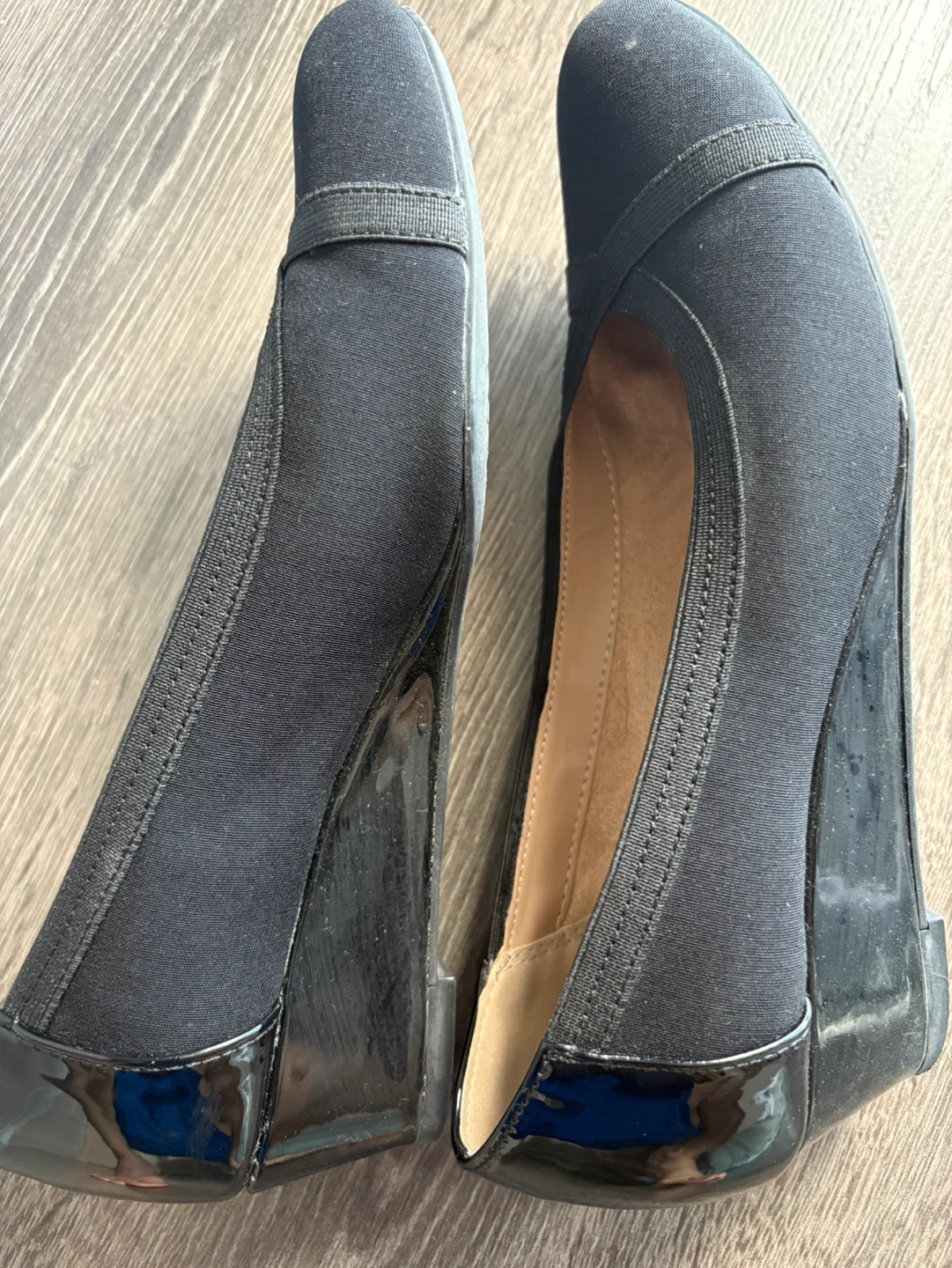 Black Wedge Heels - photo 2