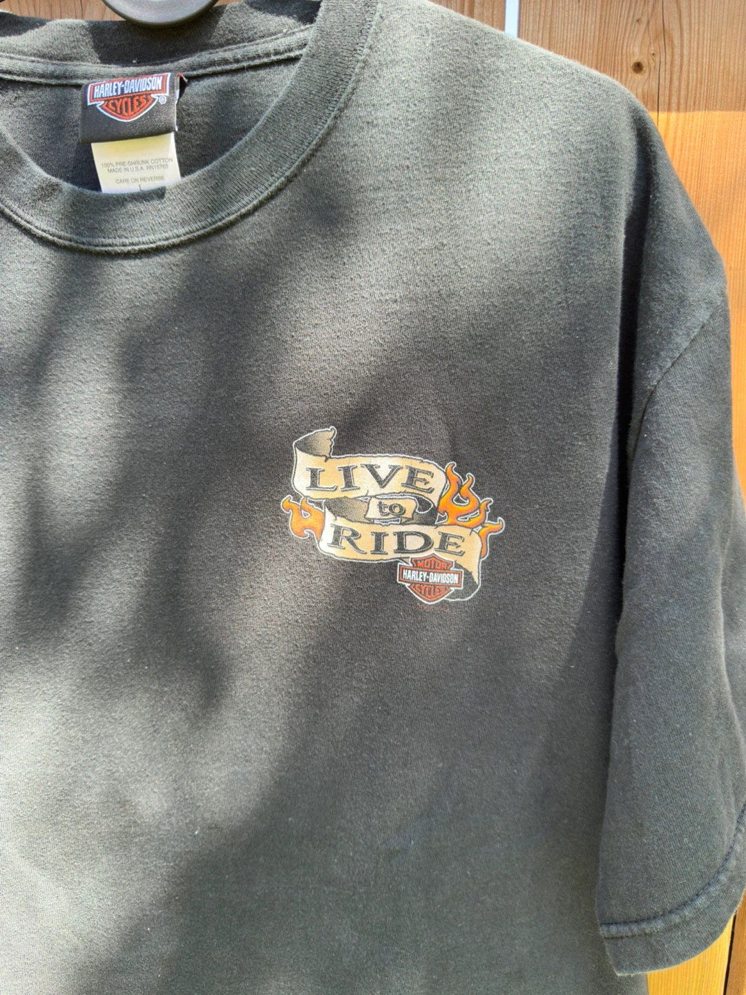 Harley-Davidson "Live to Ride" T-Shirt - photo 2