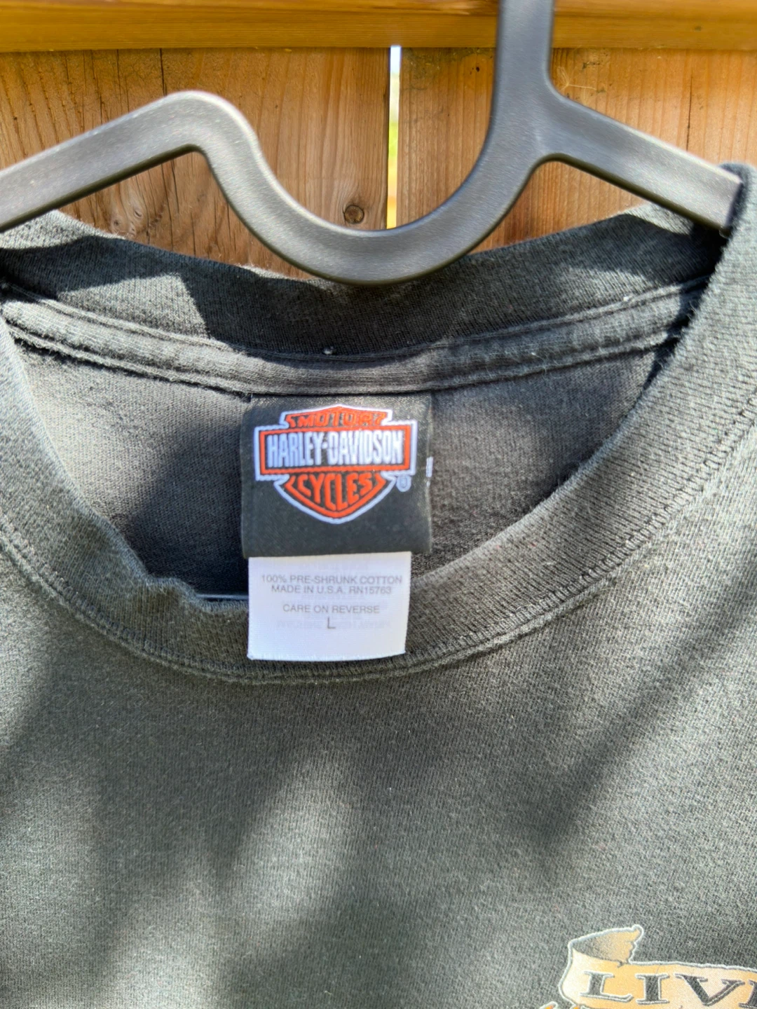 Harley-Davidson "Live to Ride" T-Shirt - photo 3