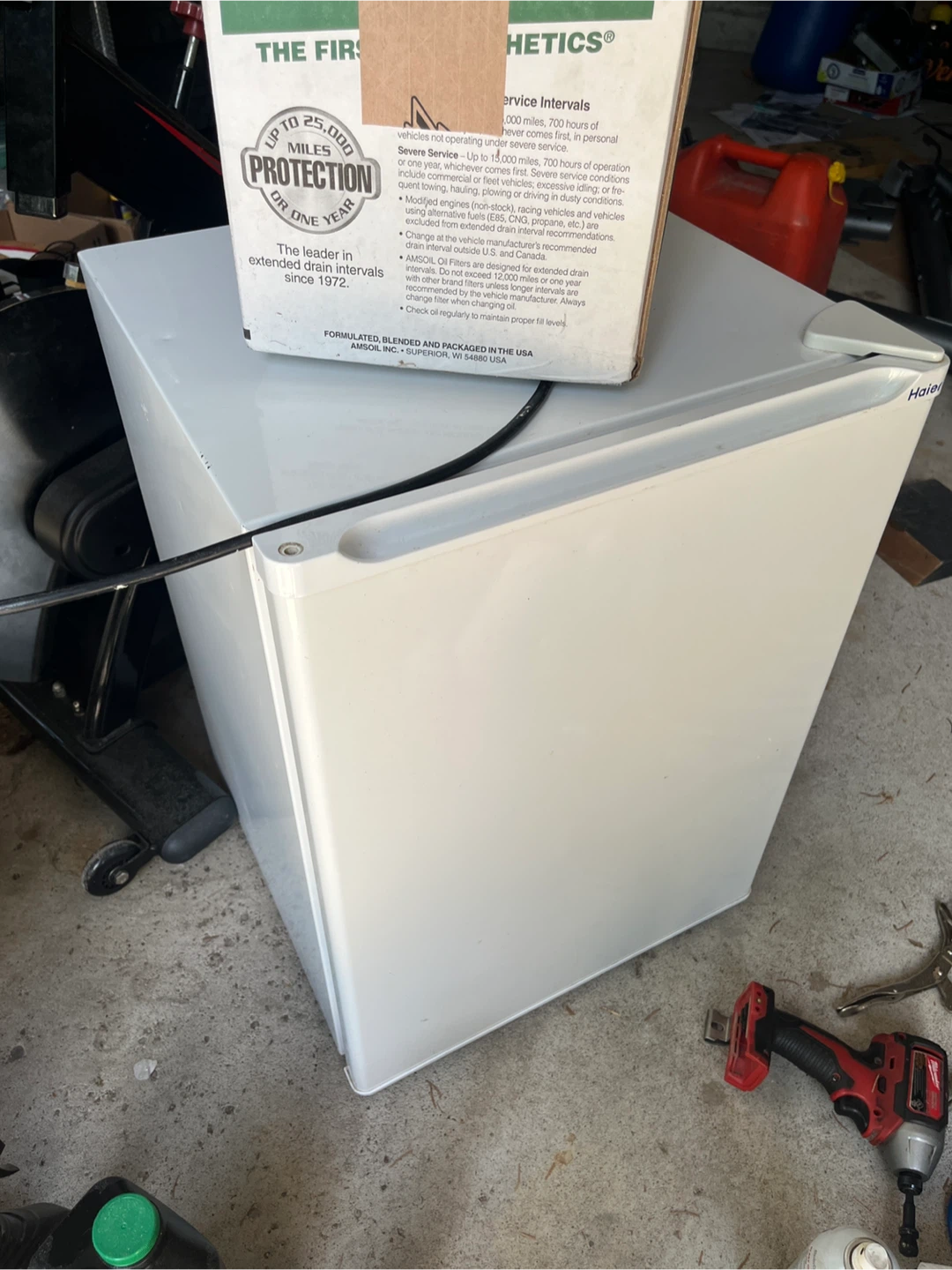 mini fridge