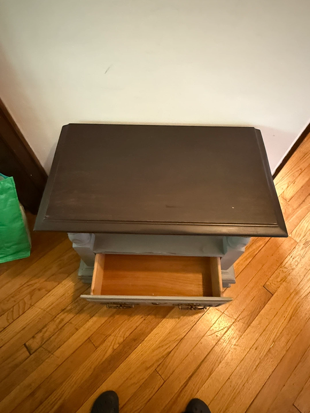 Two-Drawer Nightstand Vintage