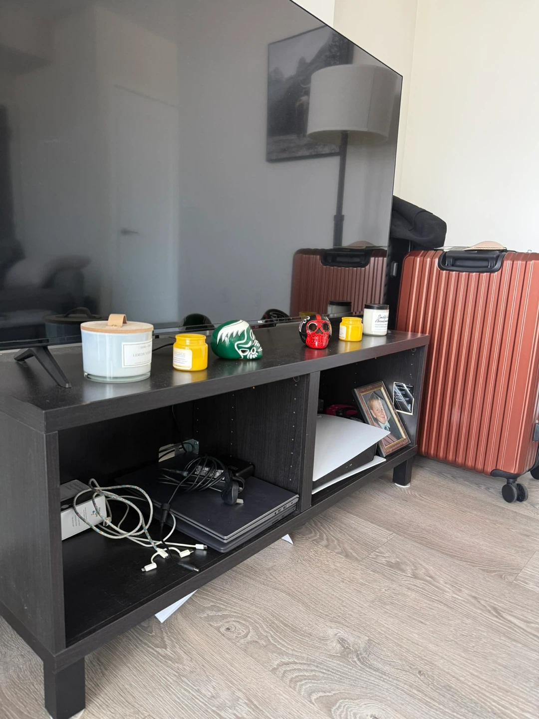 Black IKEA TV Stand