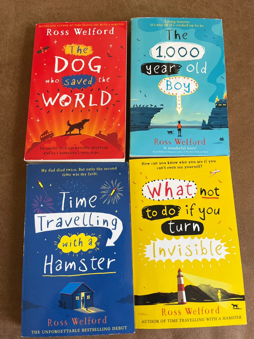 Ross Welford Children's Books - 4 Books