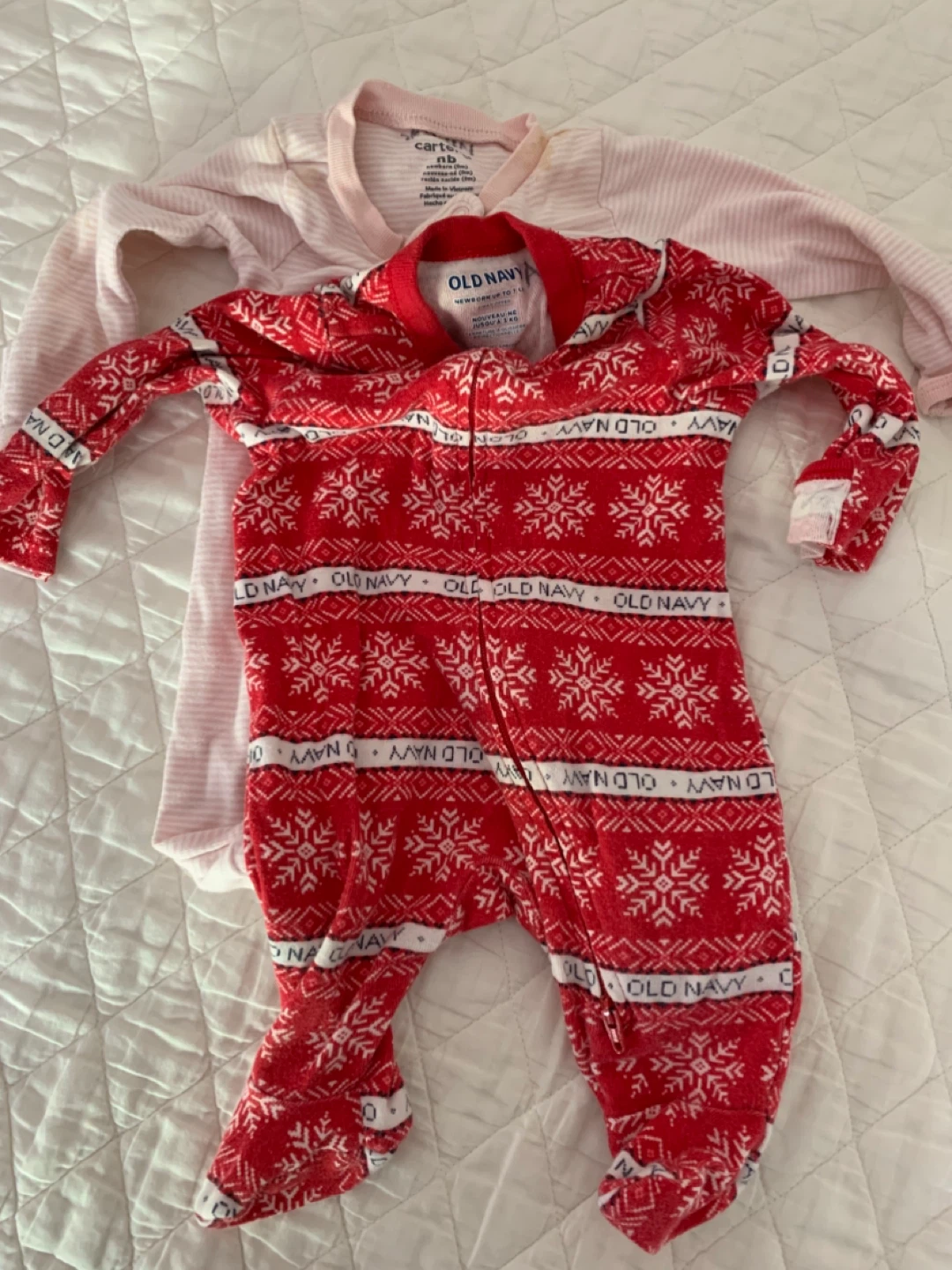 NB/ 0-3m Baby onesies - $1 each/ $5 for all - photo 2