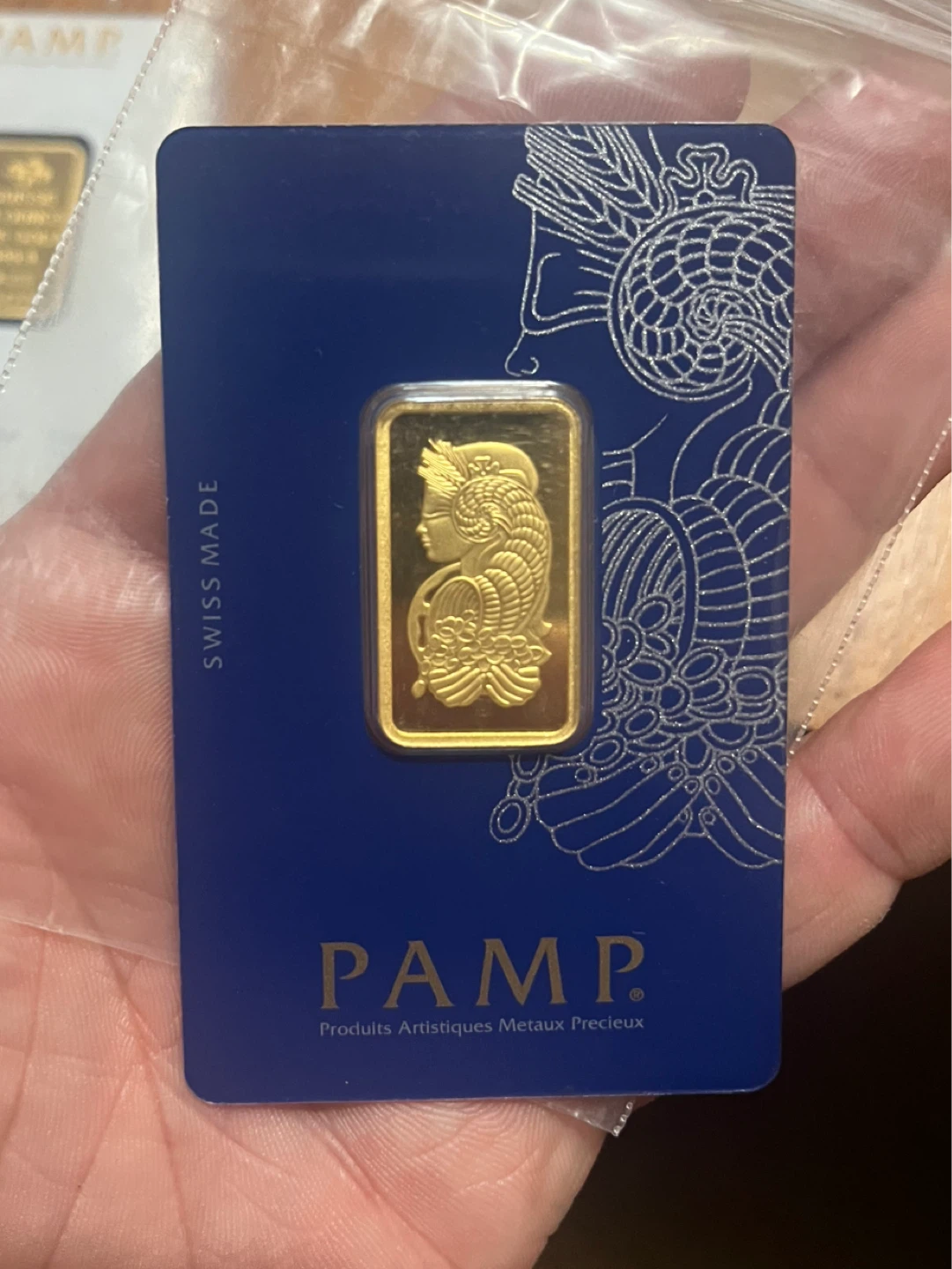 PAMP Suisse 1/2 Ounce Fine Gold Bar