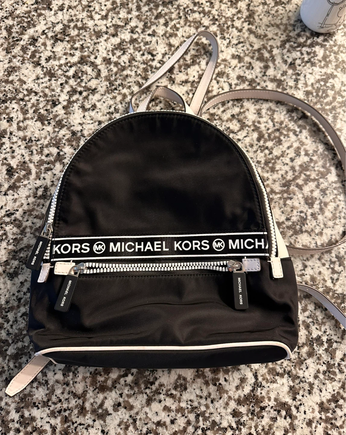 Michael Kors Black Backpack