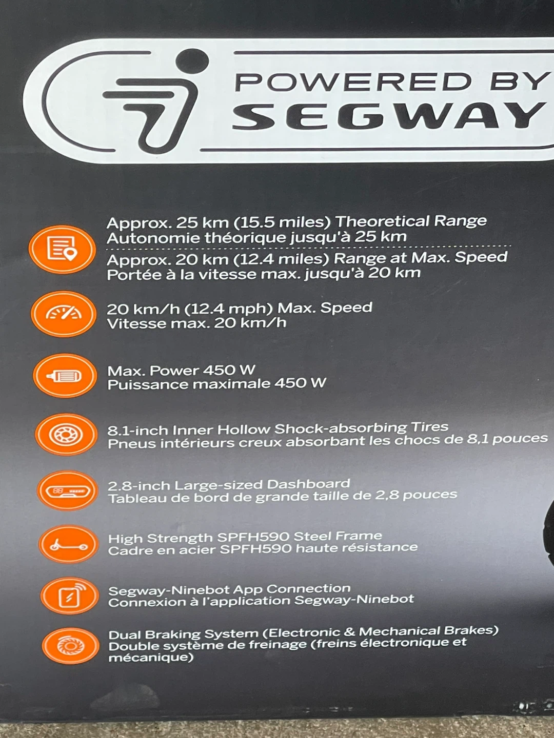 Segway Ninebot Electric Scooter - photo 4