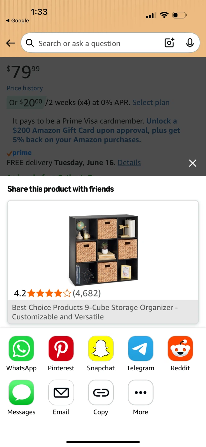 Best Choice Products 9-Cube Storage Organizer - photo 3
