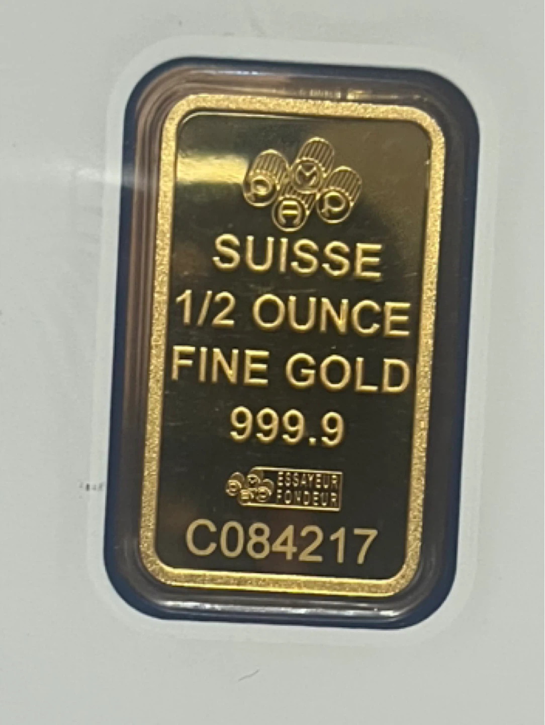 PAMP Suisse 1/2 Ounce Fine Gold Bar - photo 4