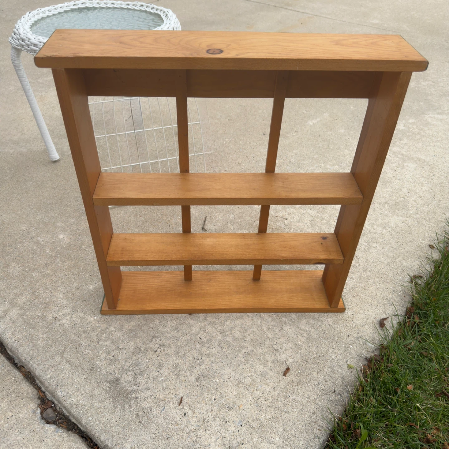 Wooden Shelf with Sunflower Design - photo 2