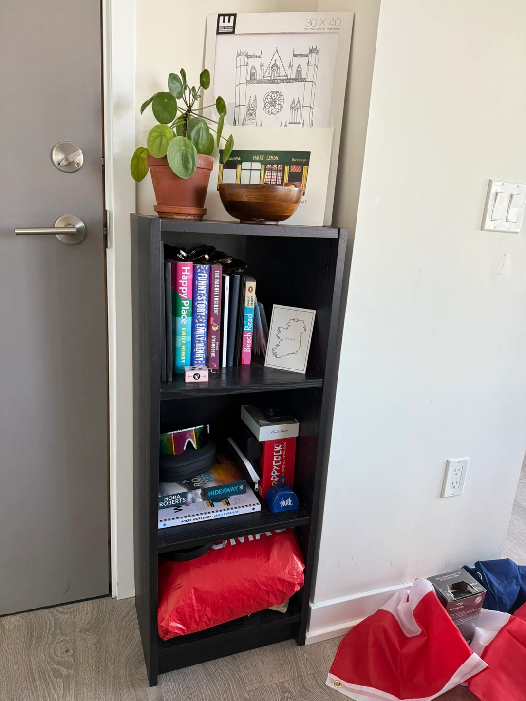 IKEA BILLY Bookcase - Black Oak Effect