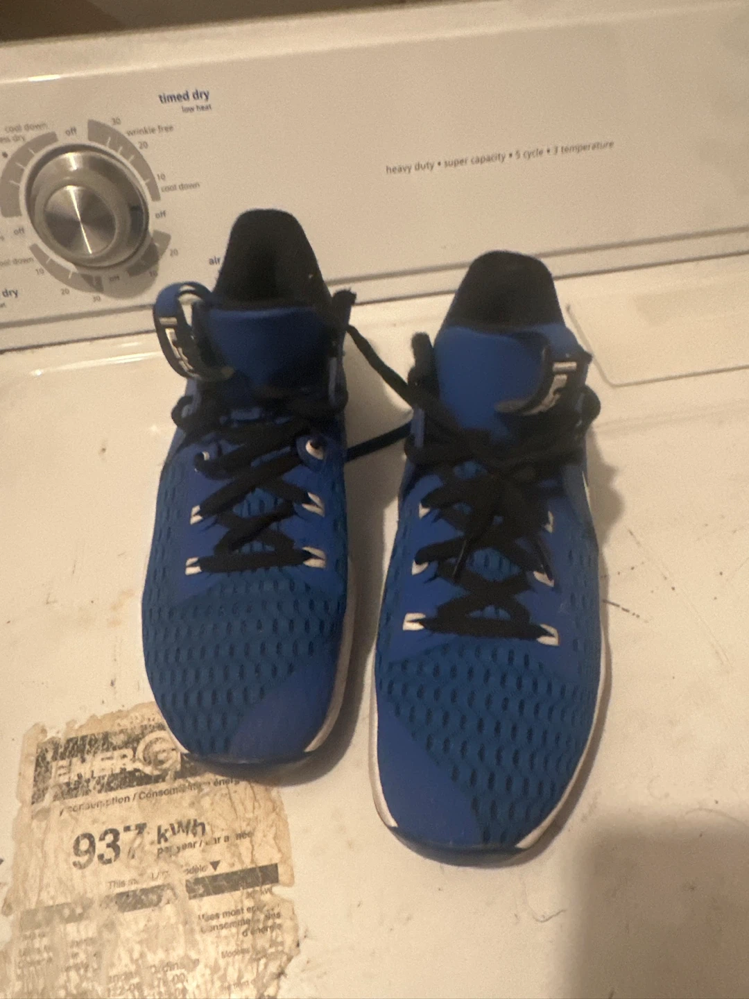 Nike Blue Basketball Shoes - photo 2