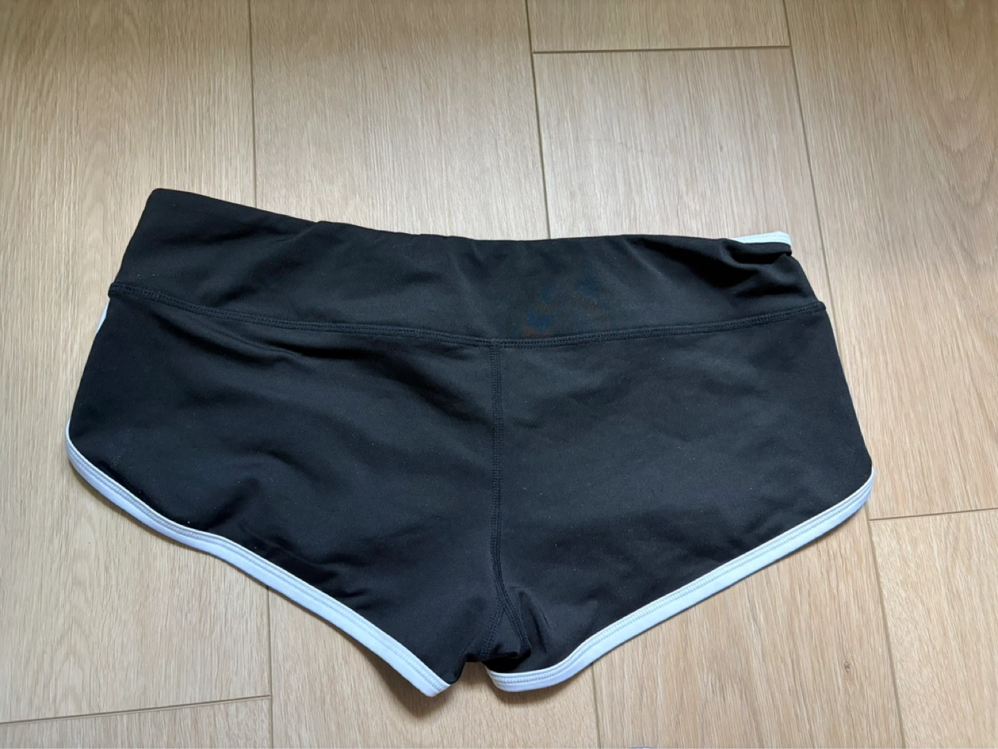 Black Running dance gym gymnastic Shorts large - photo 2