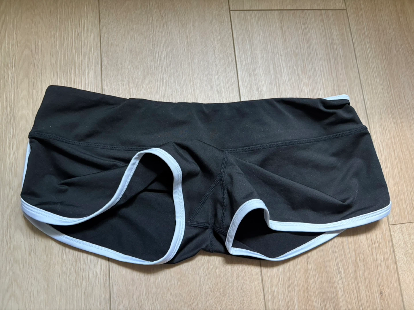 Black Running dance gym gymnastic Shorts large - photo 3