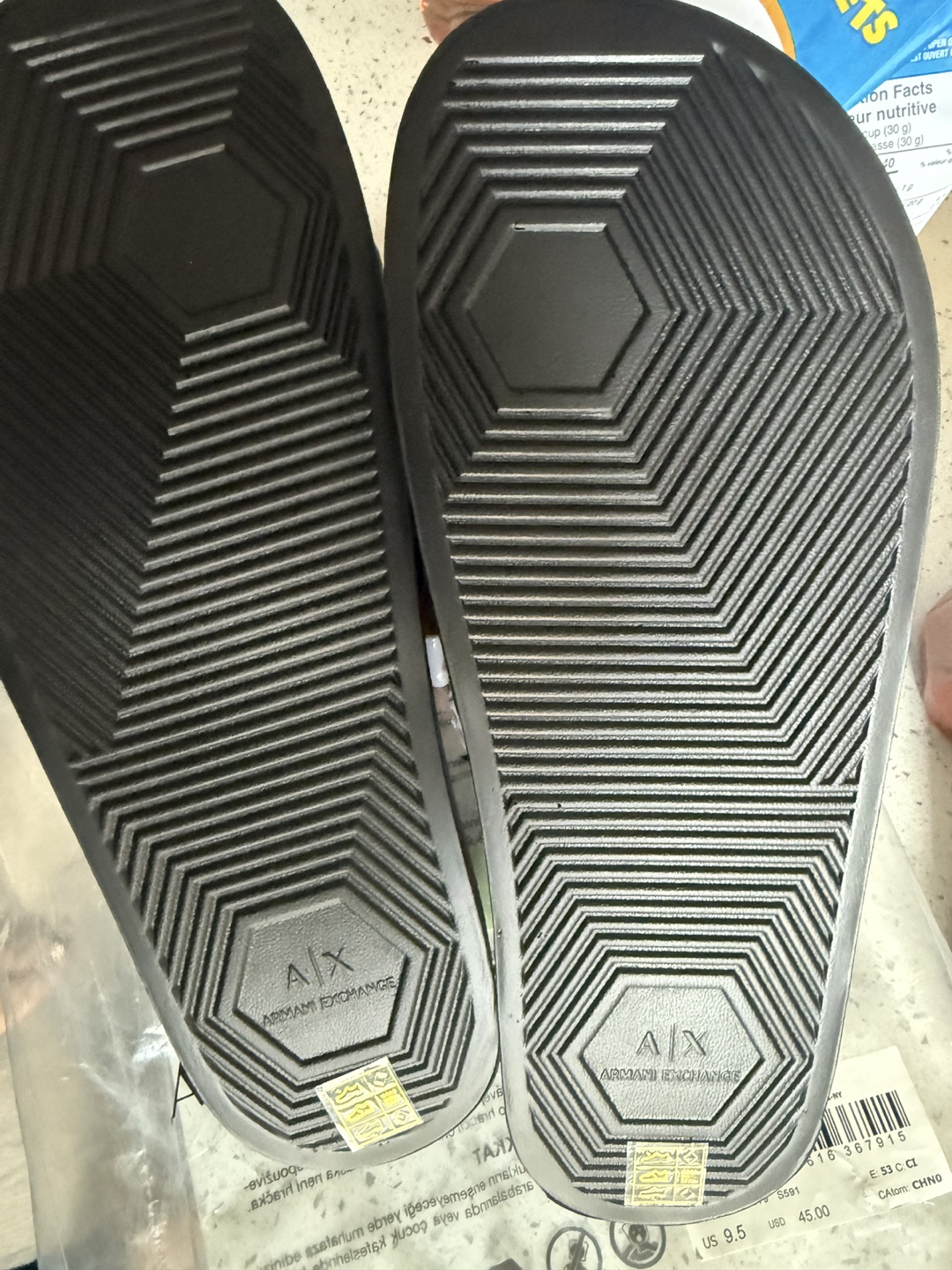 Armani exchange men’s slides - photo 3