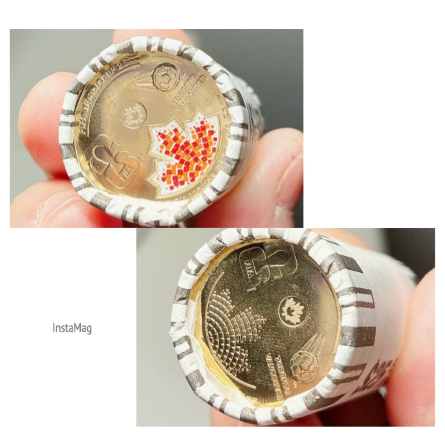 2026 FIFA World Cup Canada One Dollar Coin Roll