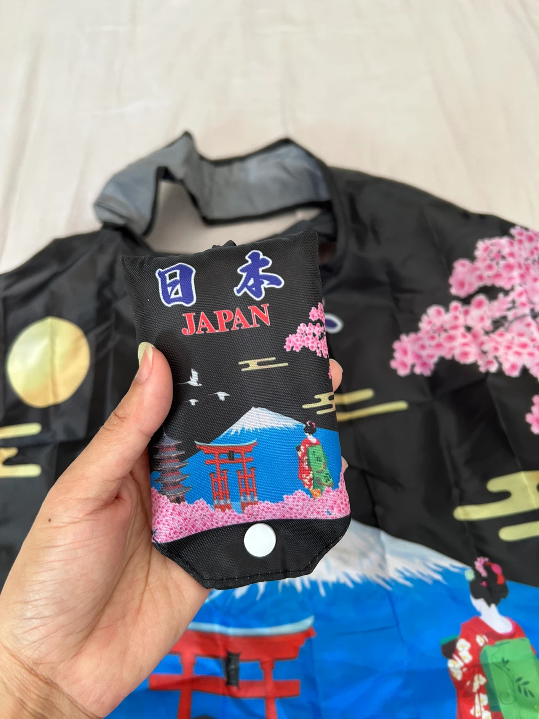 Reusable Shopping Bag - Japanese Scene - photo 5