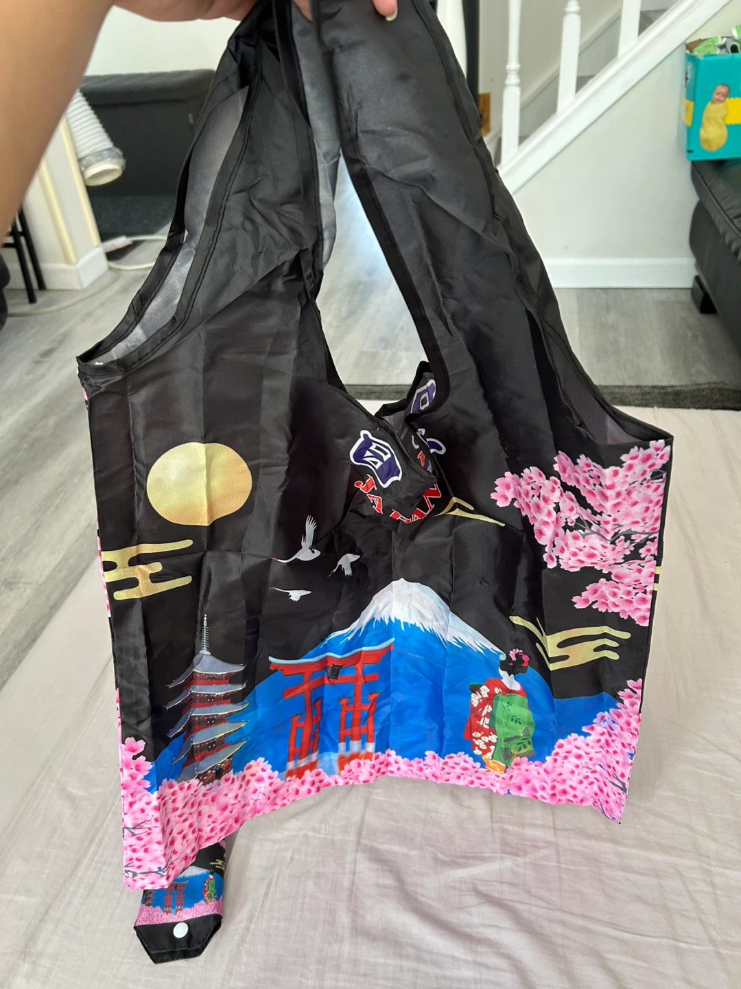 Reusable Shopping Bag - Japanese Scene - photo 3