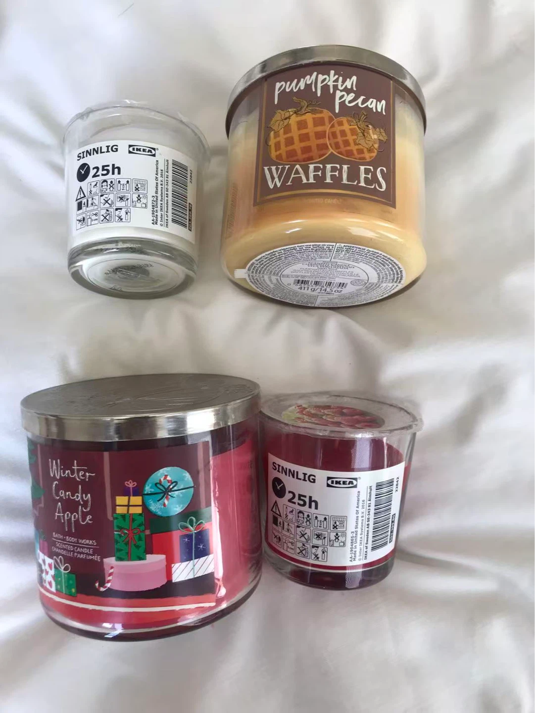 $10 for all 4 Used Candles