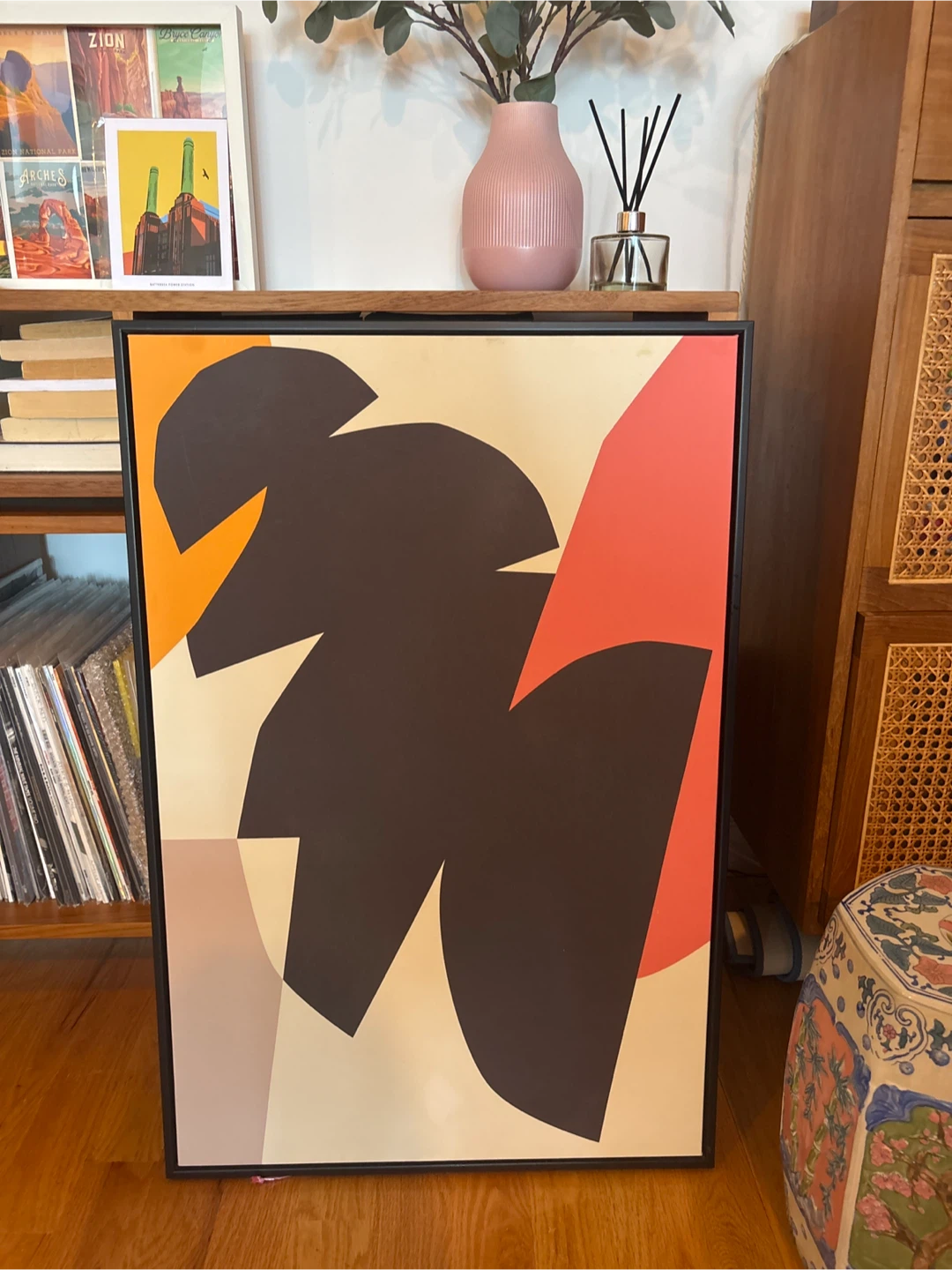 Abstract Art Print Framed