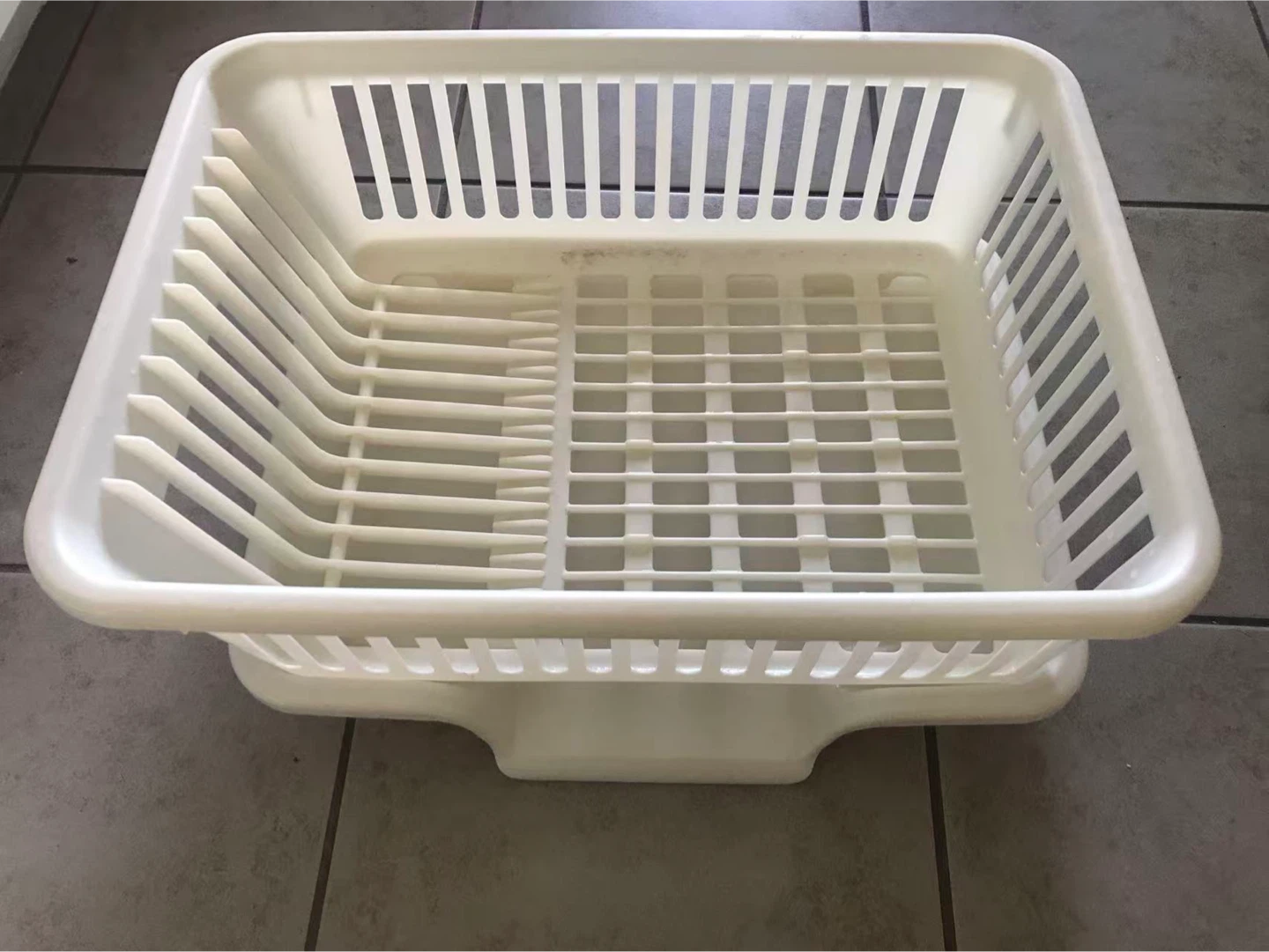 White Dish Drying Rack with free Tupperware Containers