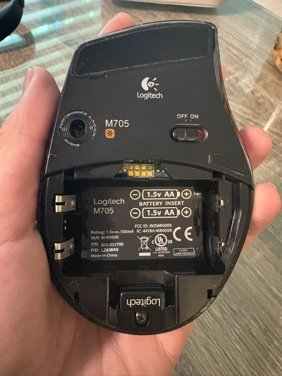 Logitech M705 Wireless Mouse - photo 3