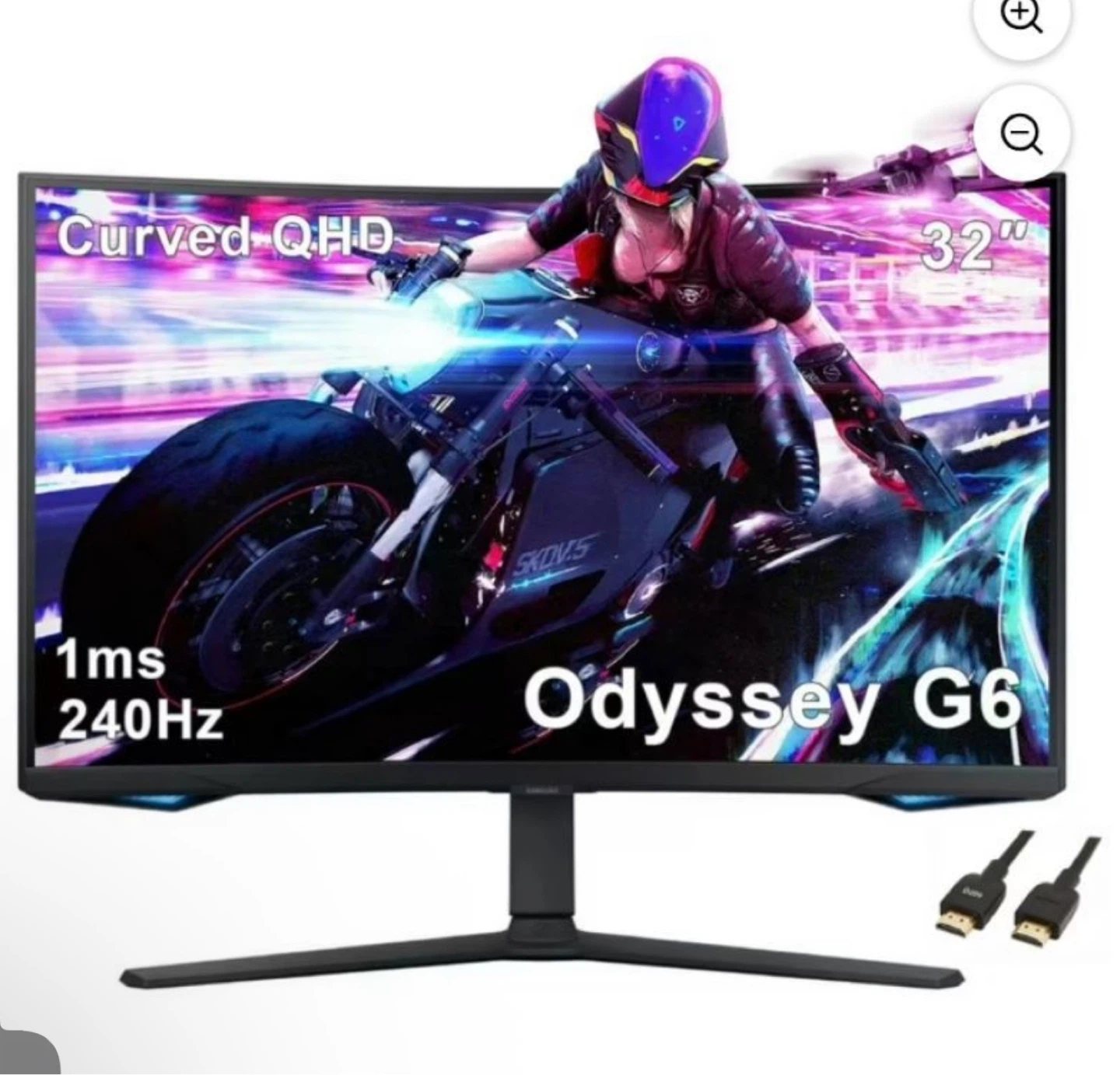 Samsung oled G6 32 inch curve monitor - photo 3