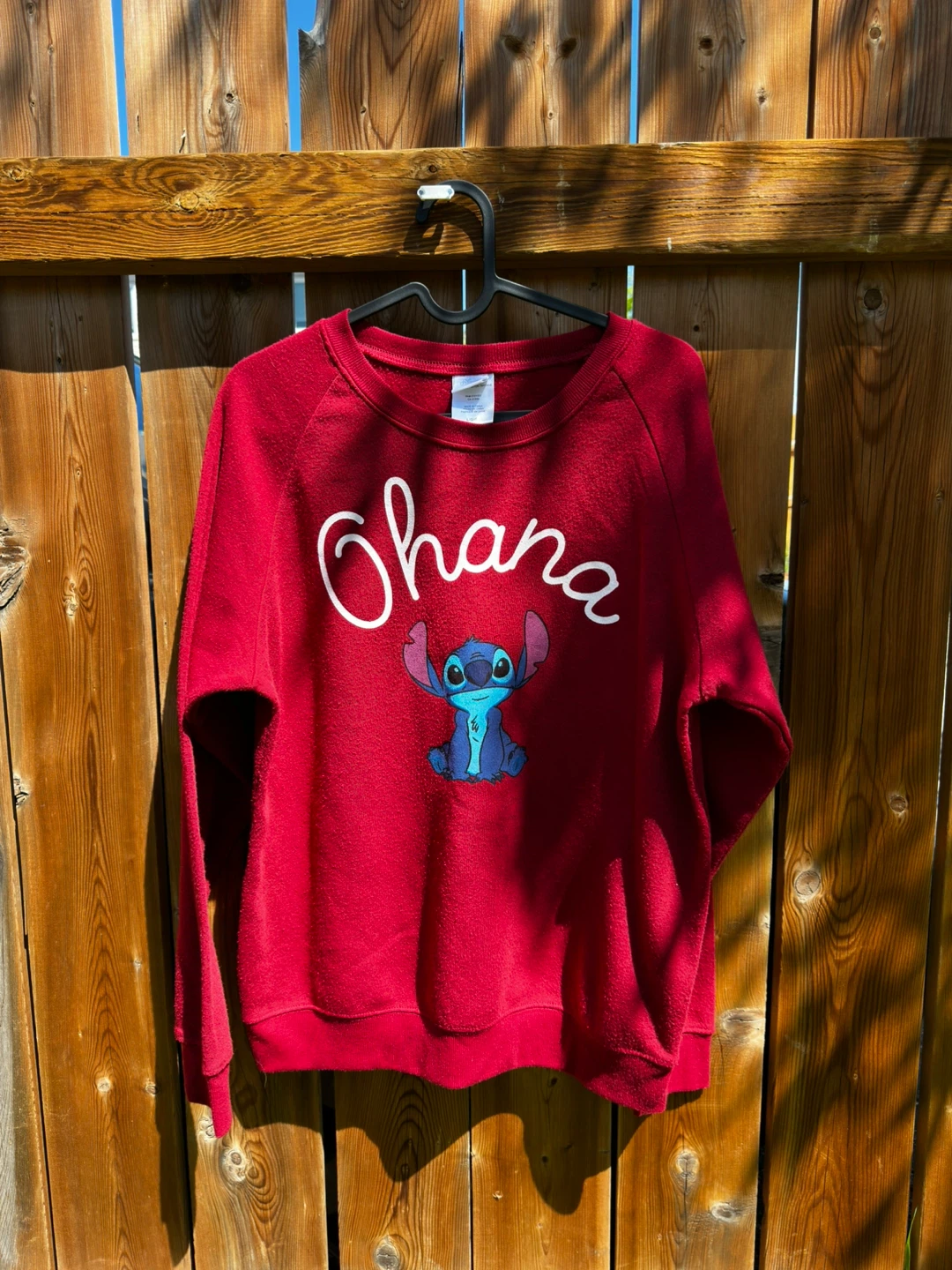 Disney Stitch "Ohana" Crewneck Sweatshirt