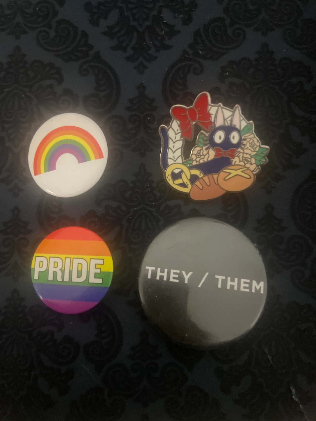 Pride and Ghibli Pins