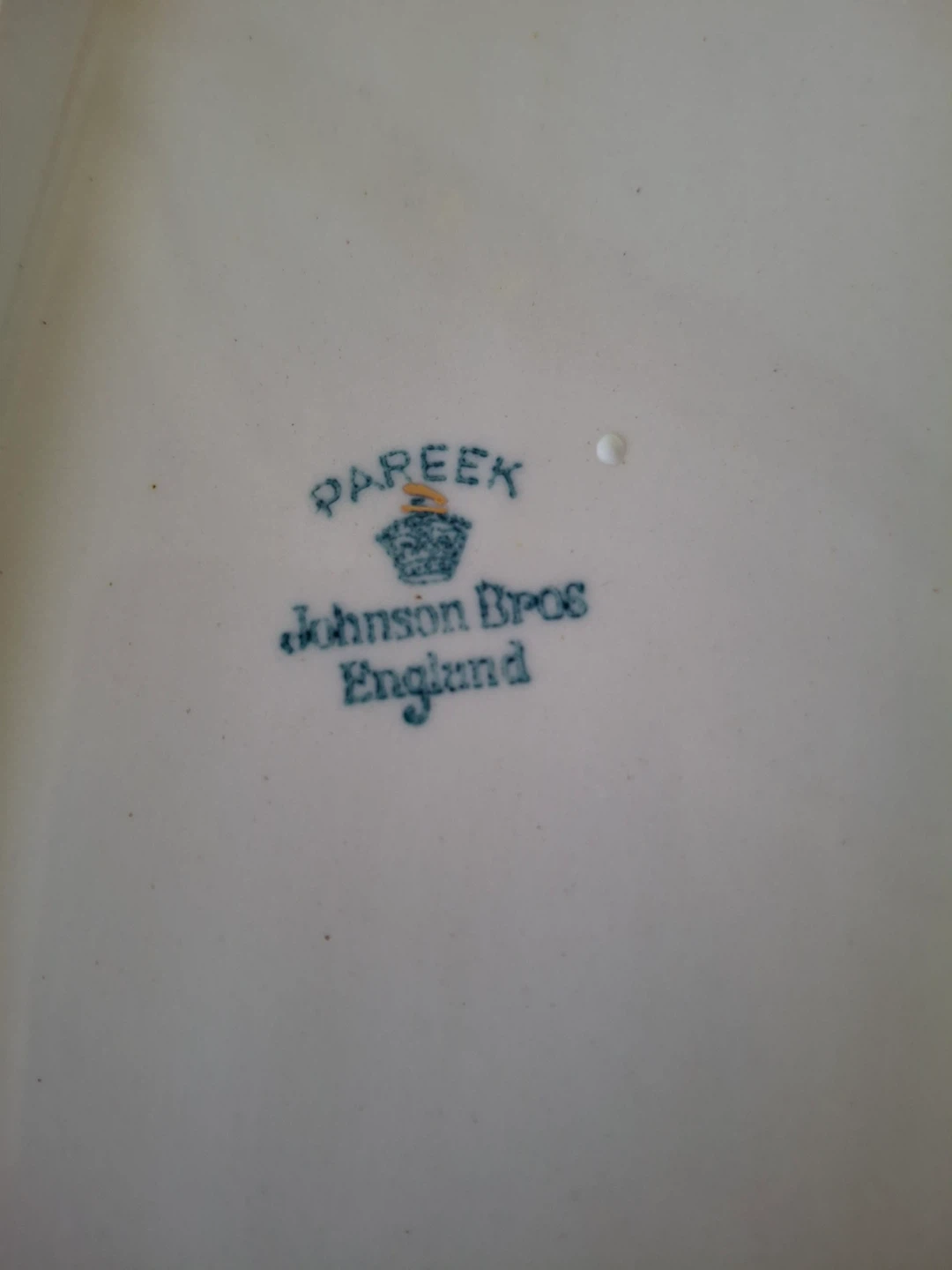 Vintage Johnson Bros Pareek sandwich tray - photo 2