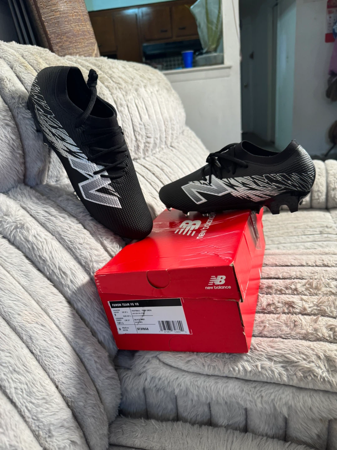 New Balance Furon Team FC V8 Football Cleats - photo 3