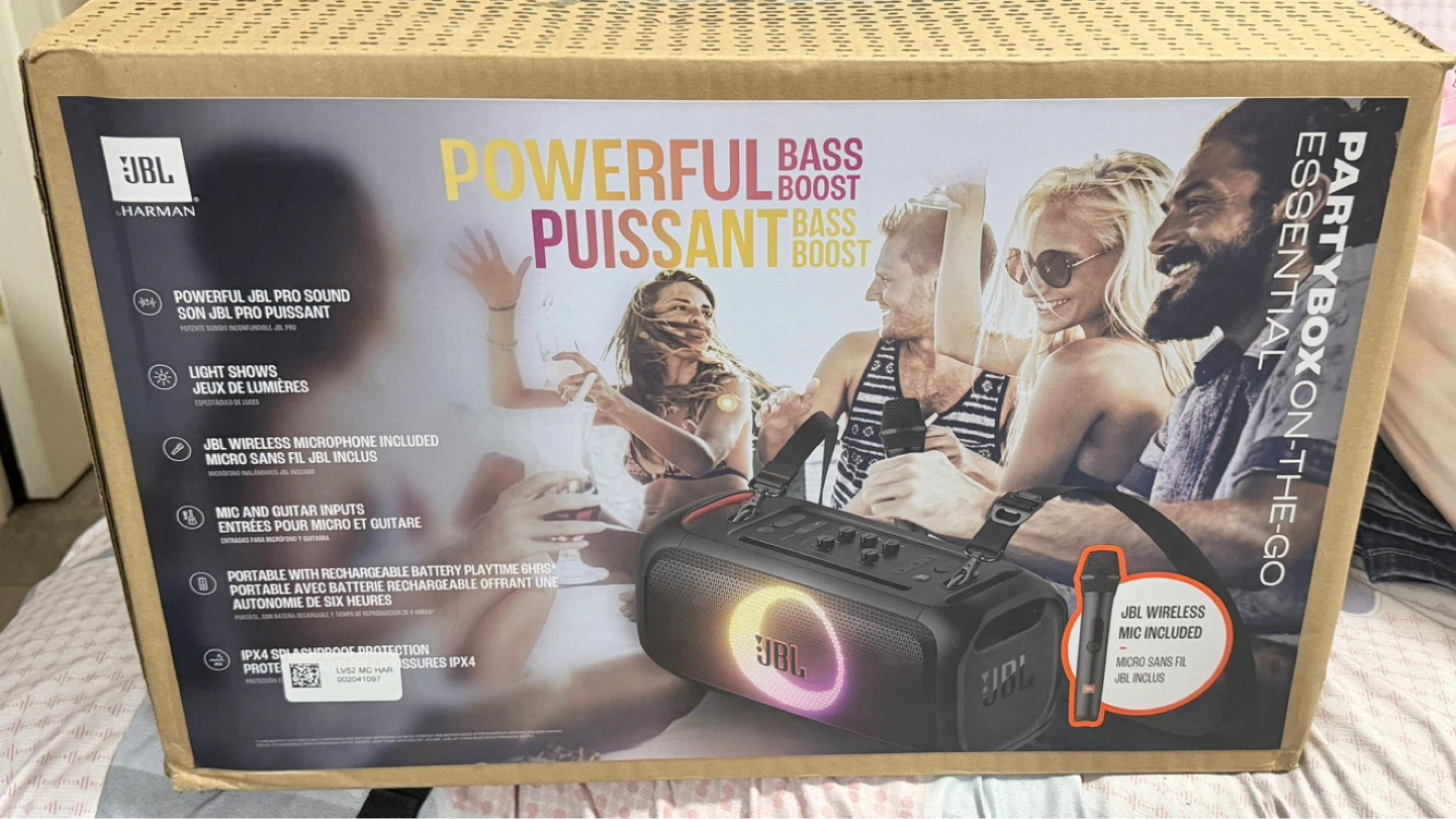JBL PartyBox On-The-Go Essential Portable Speaker - photo 4