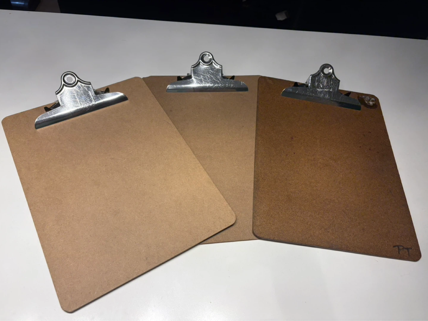 Clipboard Set - Wooden Board with Metal Clip - photo 2