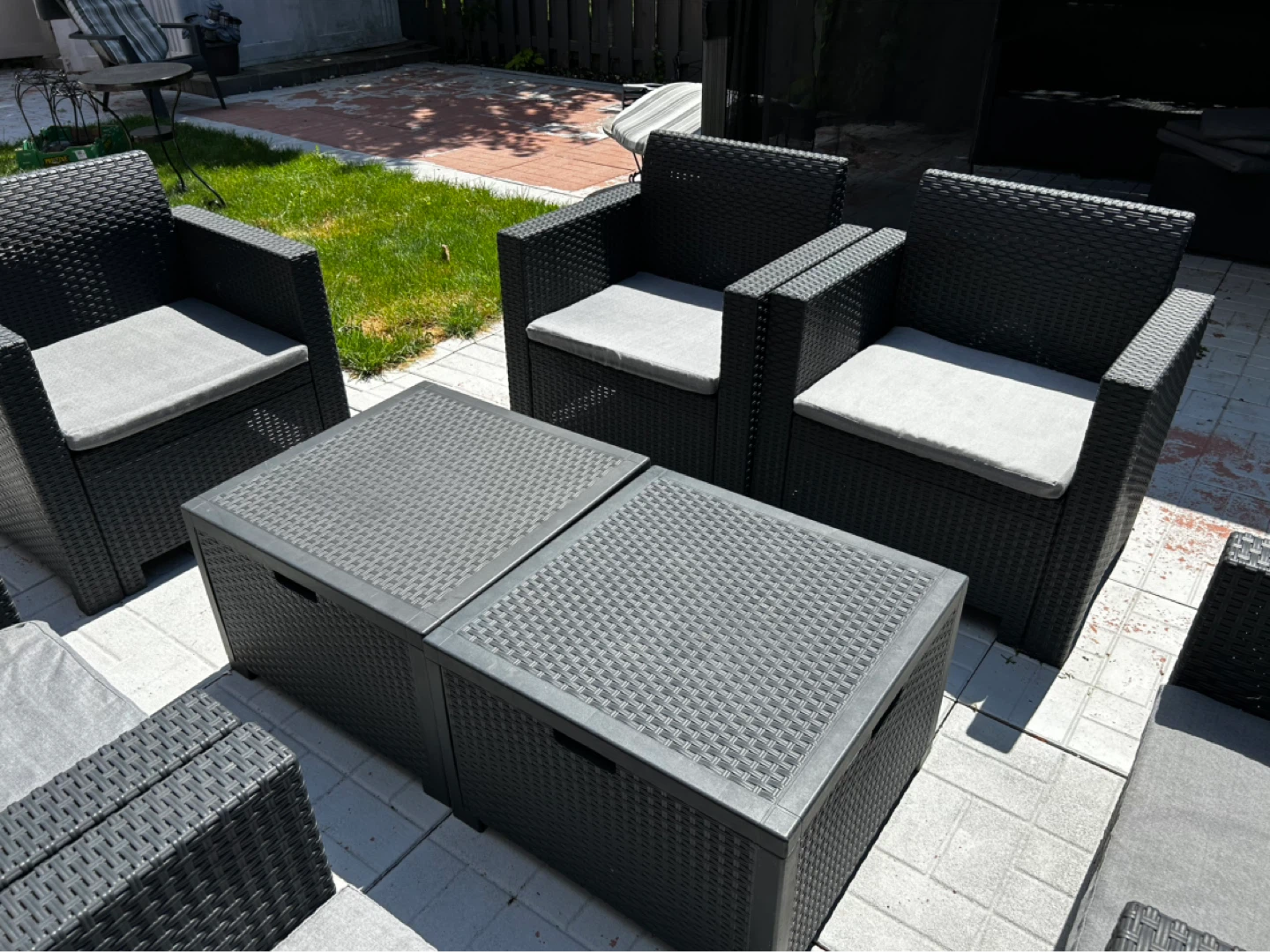 Wicker Patio Furniture Set - photo 2